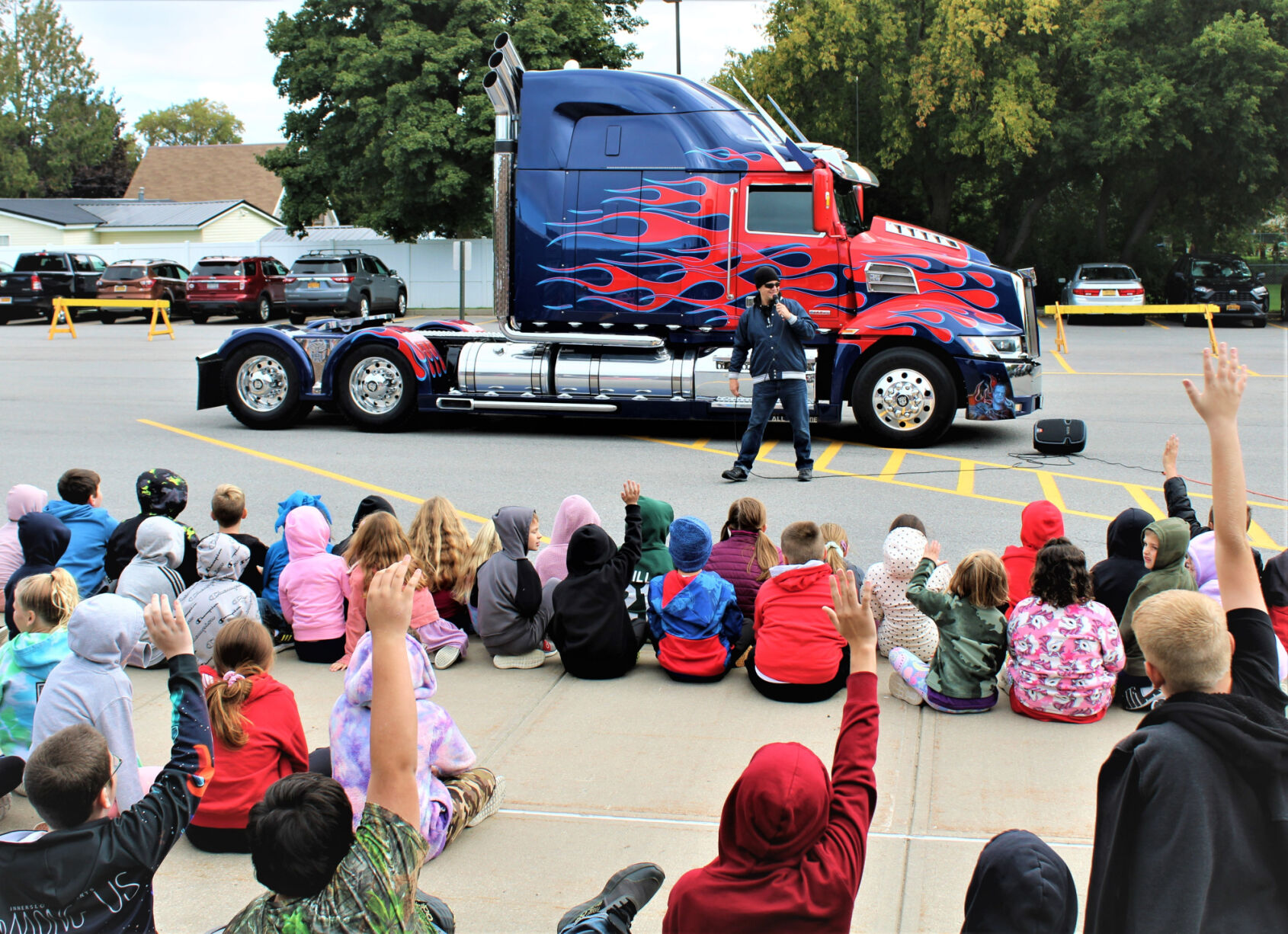 Optimus Prime talks anti-bullying